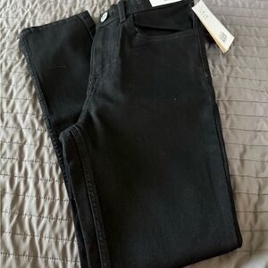 H&M Black Classic Straight Jeans